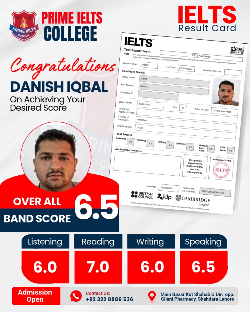 DANISH  AHMAD
