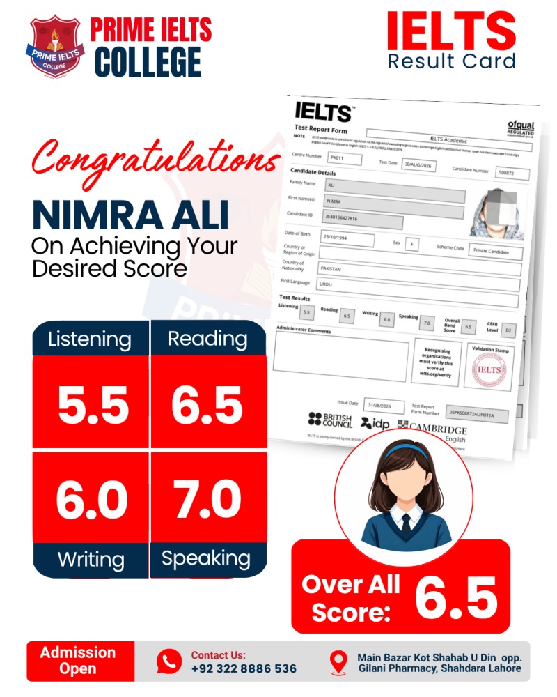 NIMRA  ALI